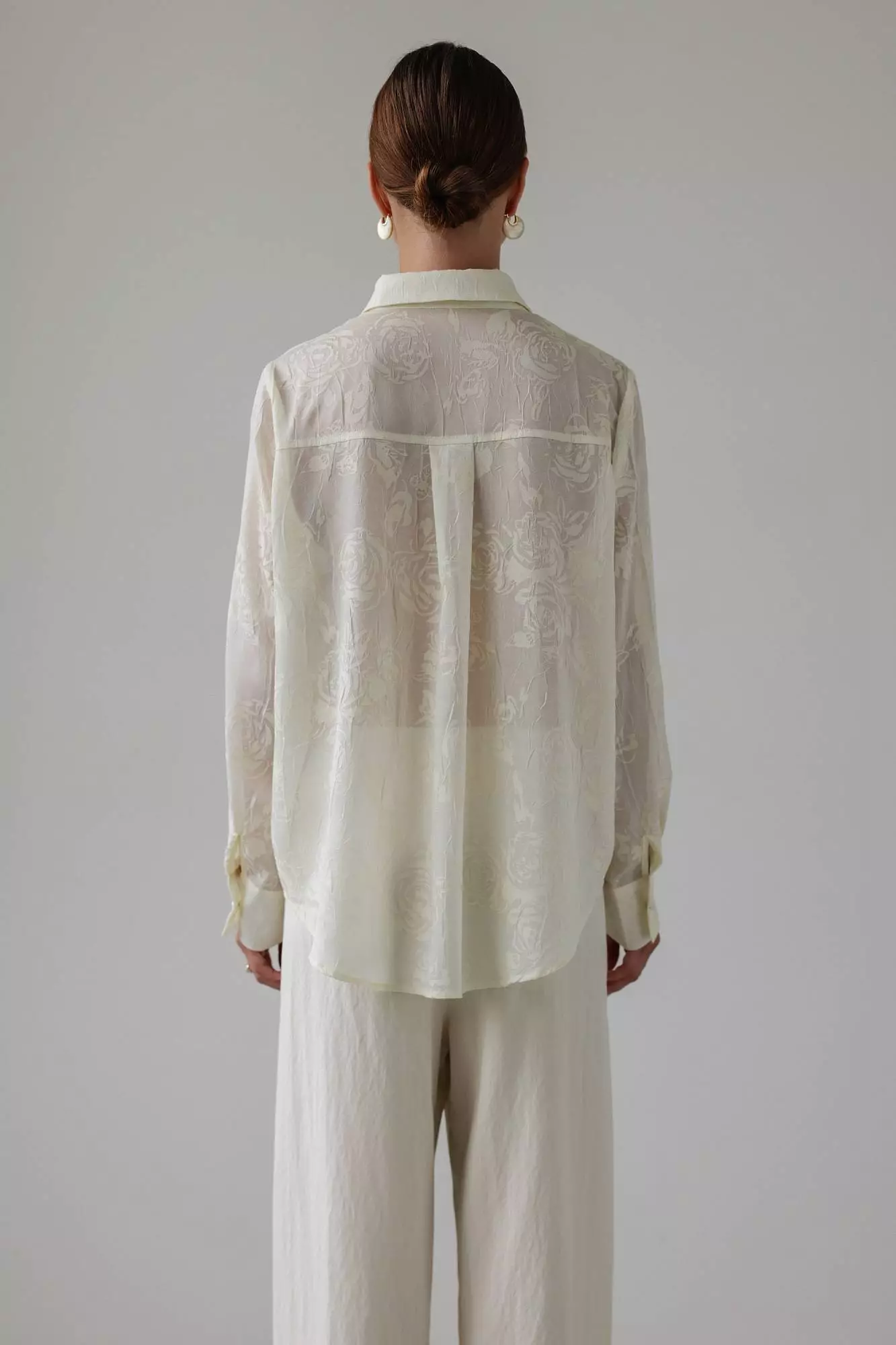 Рубашка (onesize (42-46RU), молочный). Избражение № 5