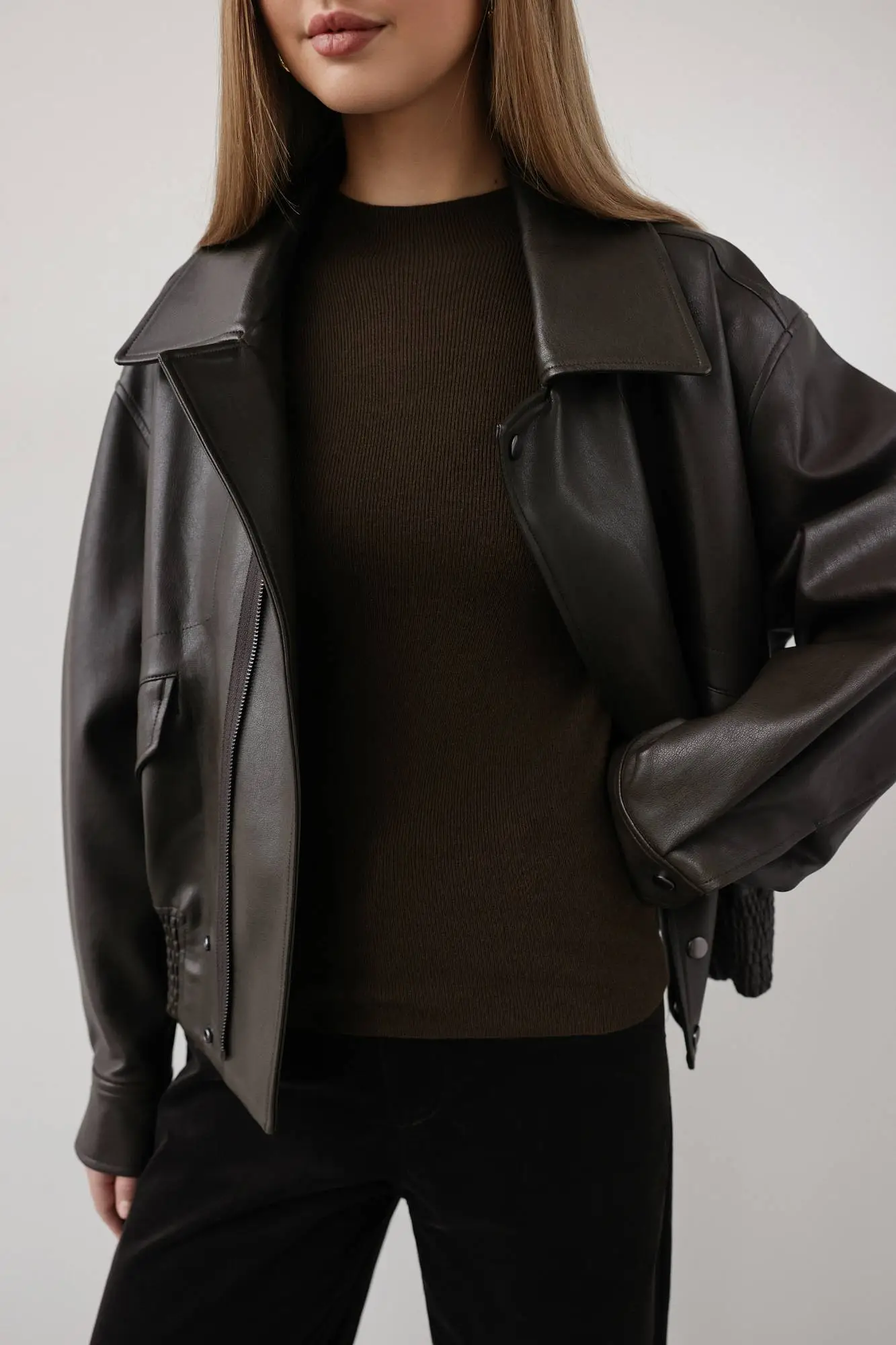 Куртка (M (44RU), горький шоколад). Избражение № 2