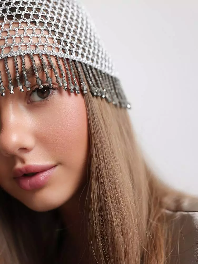 Шапка (серебристый). Изображение № 2