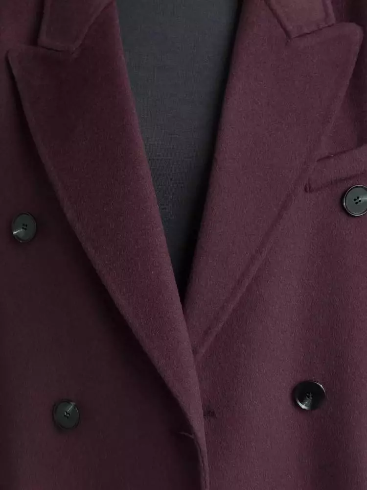 Пальто (S (42RU) сливовый). Изображение № 4