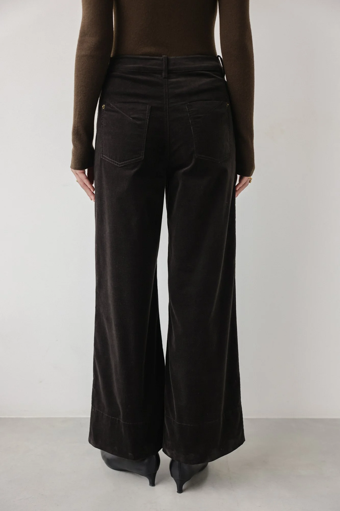 Брюки (M (44RU), тёмно-коричневый). Избражение № 5