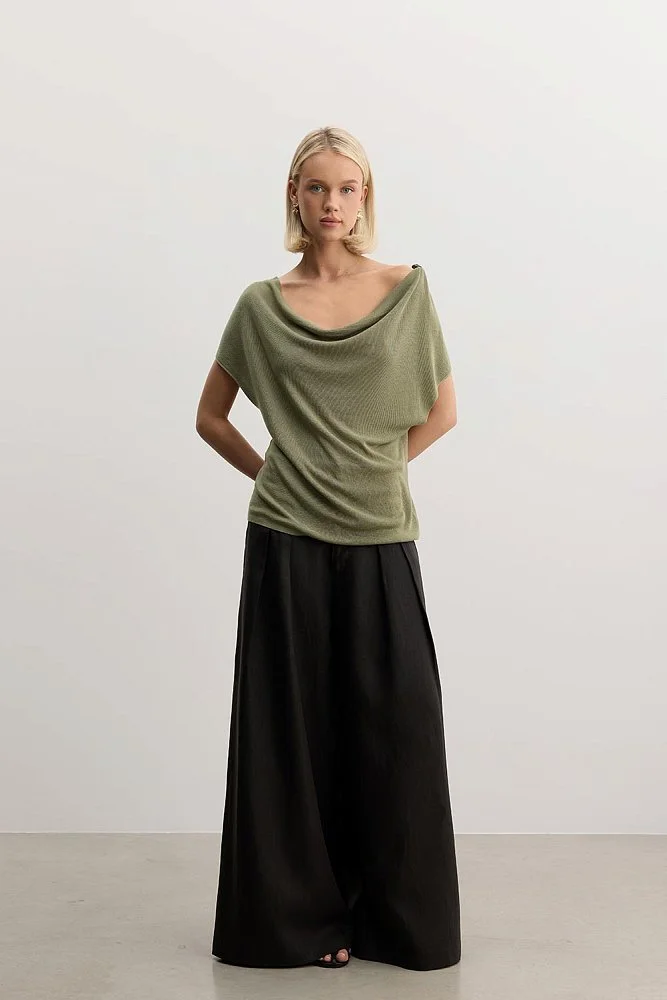 Топ (onesize (42-46RU), эвкалиптовый). Изображение № 6