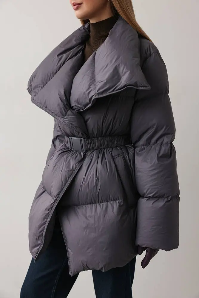 Куртка (onesize (42-46RU), пыльно-фиолетовый). Изображение № 3