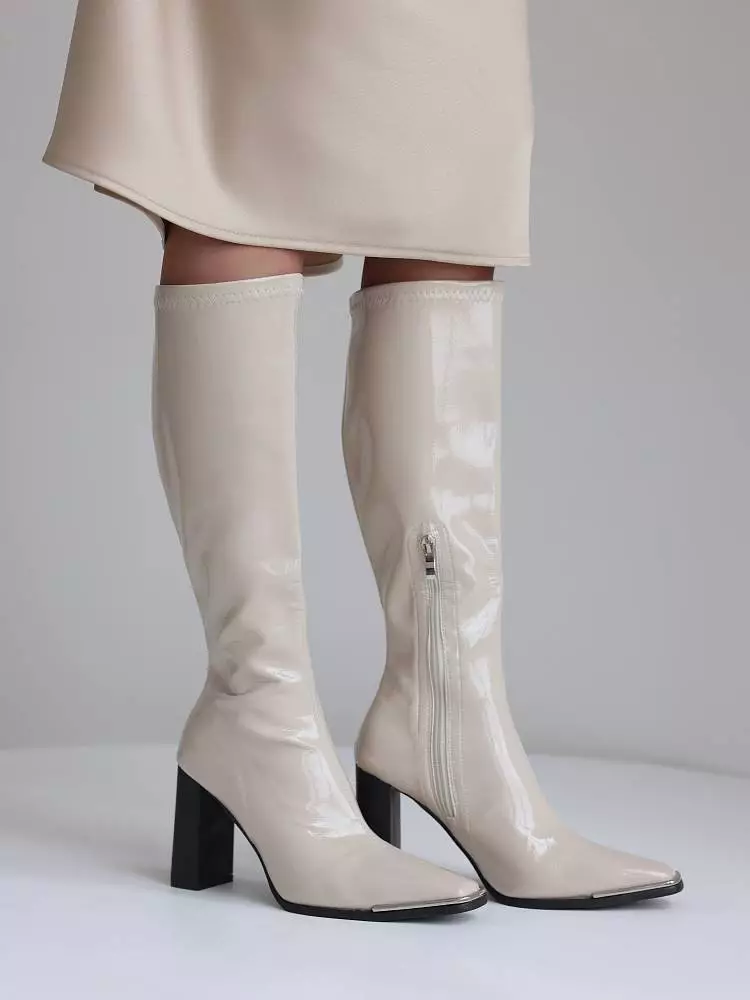 Сапоги (38, персиковый). Изображение № 1