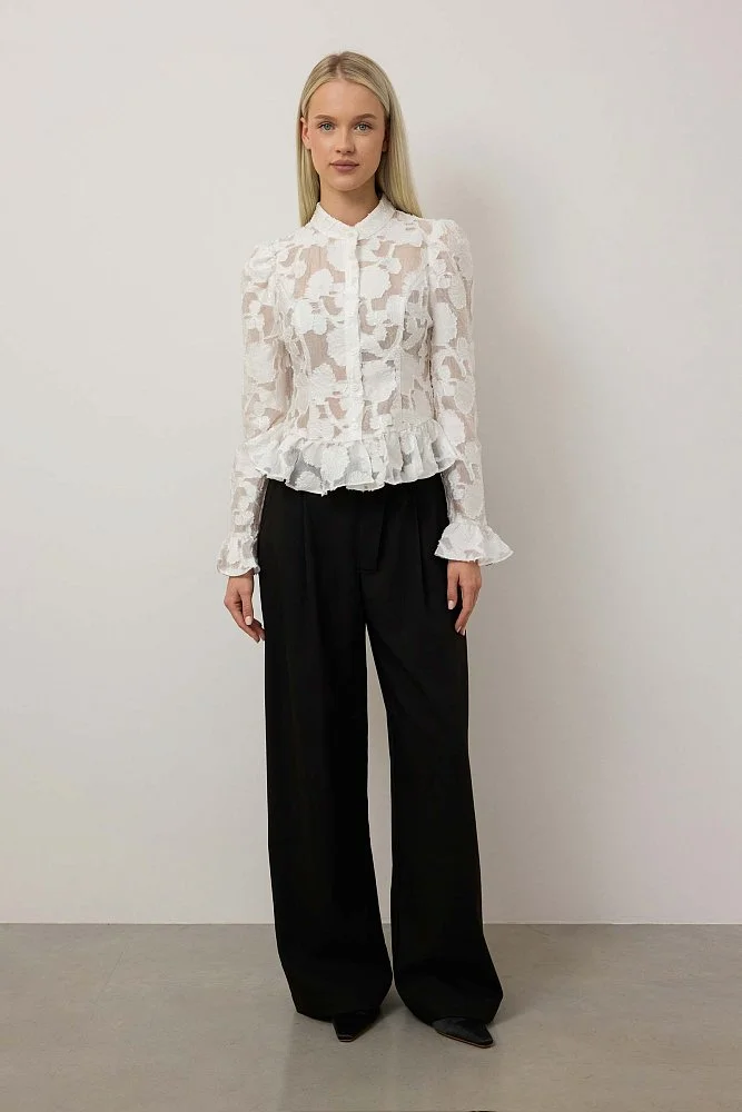 Блуза (L (46RU), белый). Изображение № 4