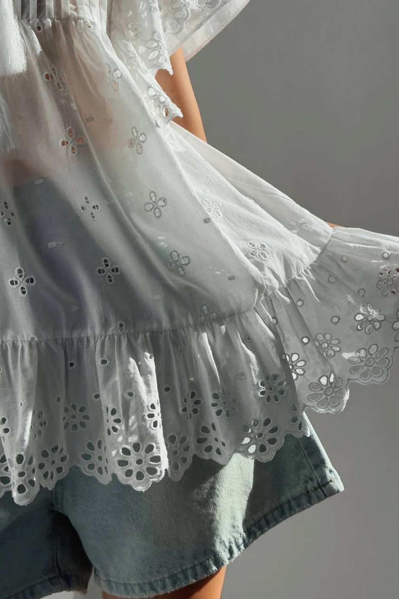 блузка (L, бежевый). Избражение № 4