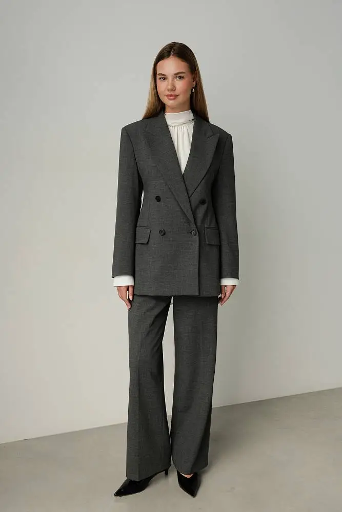 Пиджак (M (44RU), тёмно-серый). Изображение № 1