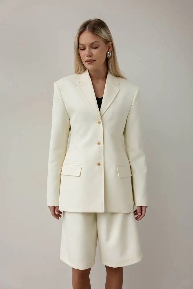 Пиджак (S (42RU), молочный). Изображение № 1