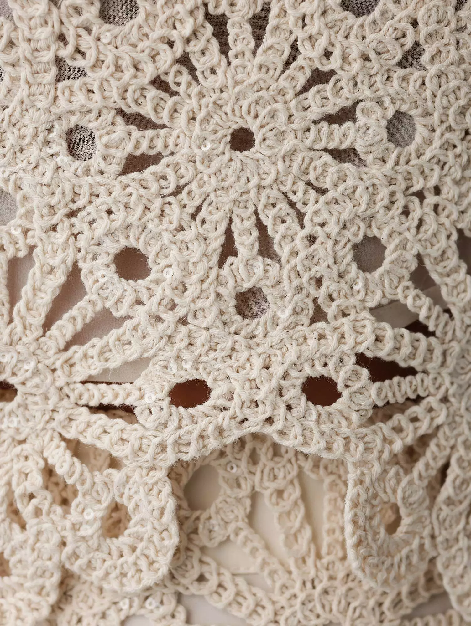 Костюм: топ и юбка (S (42RU), светло-бежевый). Избражение № 4