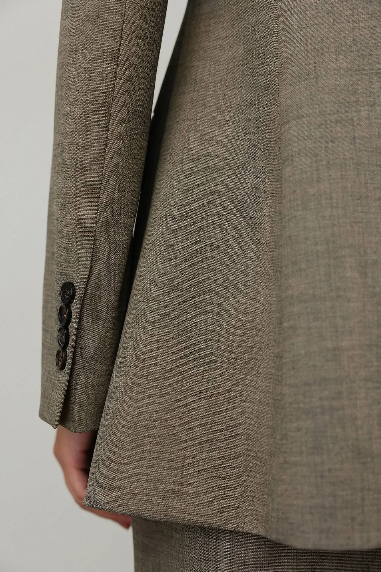 Пиджак (M (44RU), светло-коричневый). Избражение № 6