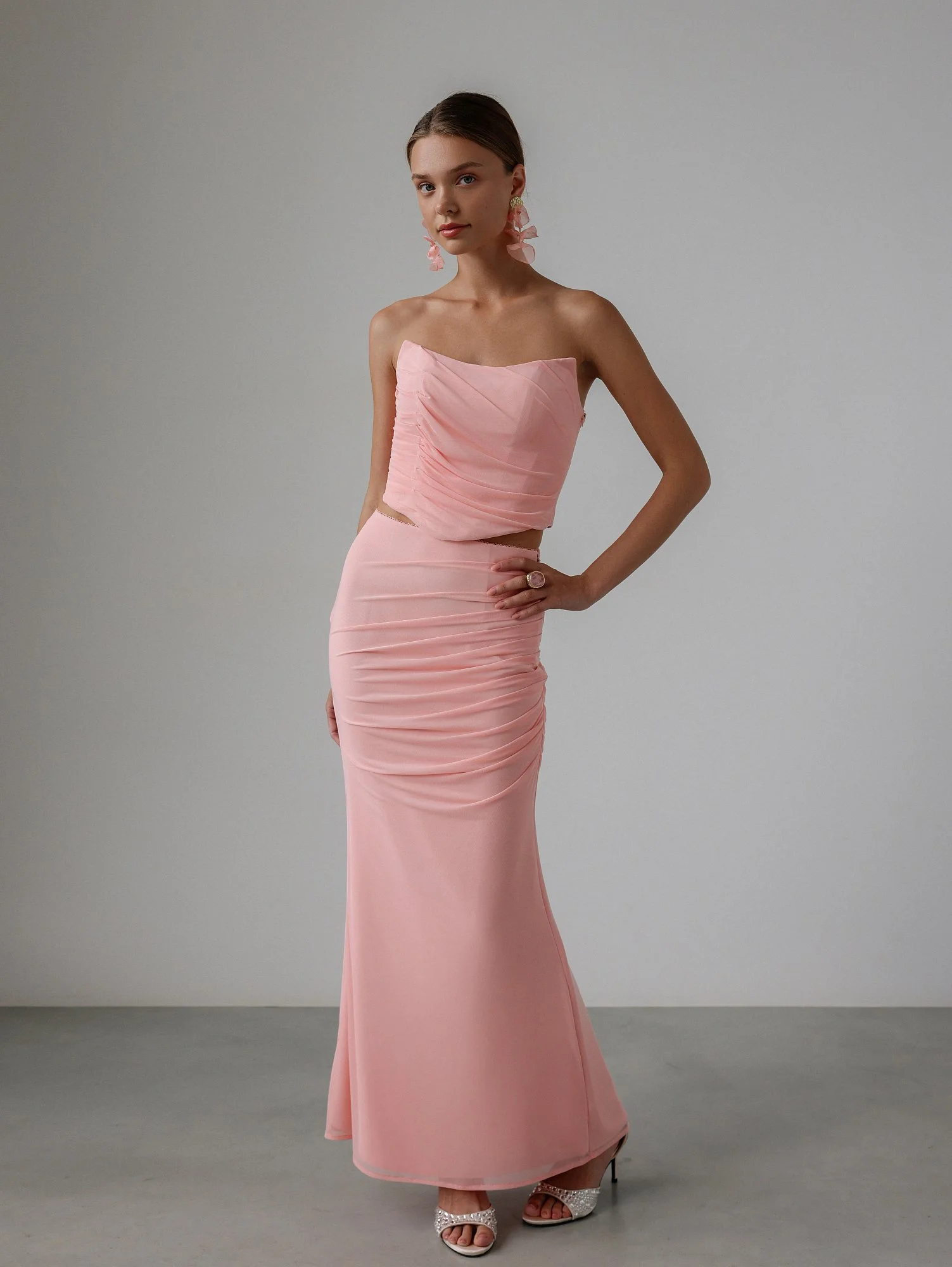 Юбка (S (40RU), коралловый). Избражение № 1