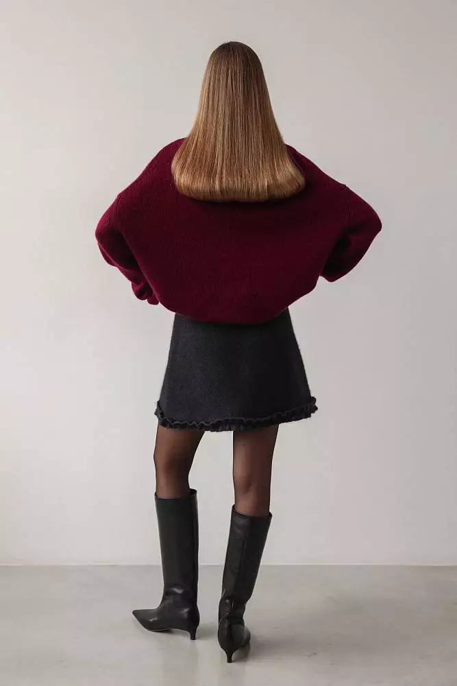 Юбка (onesize (42-46RU), тёмно-серый). Изображение № 3