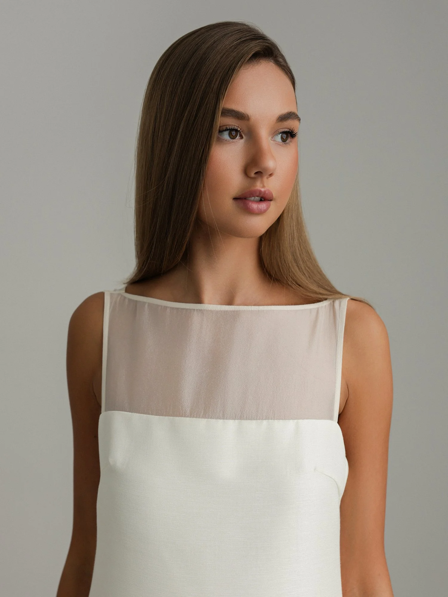 Платье (S (42RU), молочный). Избражение № 2