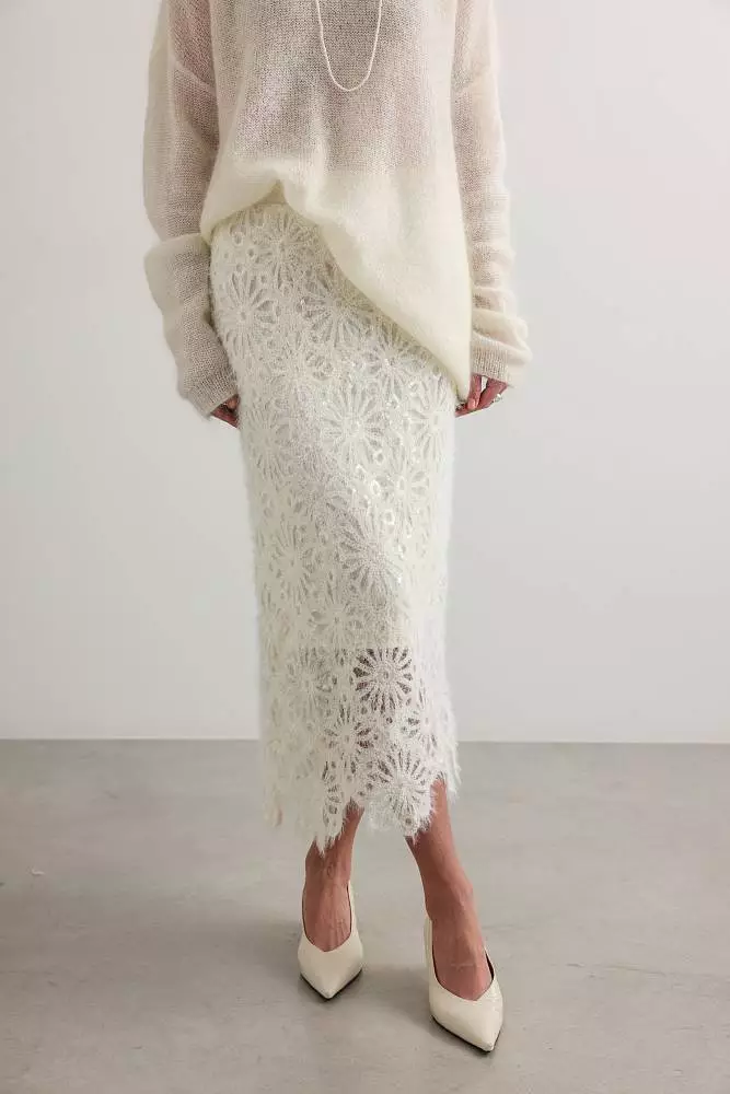 Юбка  (S (42RU), молочный). Изображение № 4