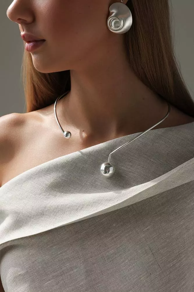 Серьги (серебристый). Изображение № 1