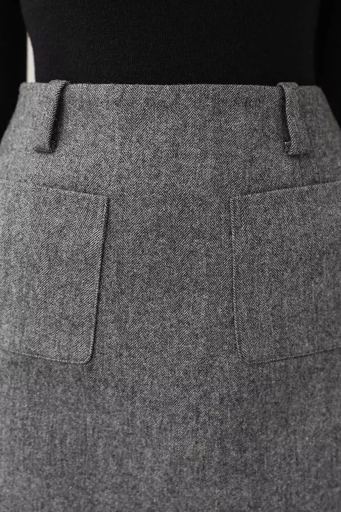 Юбка (S (42RU), серый). Изображение № 3