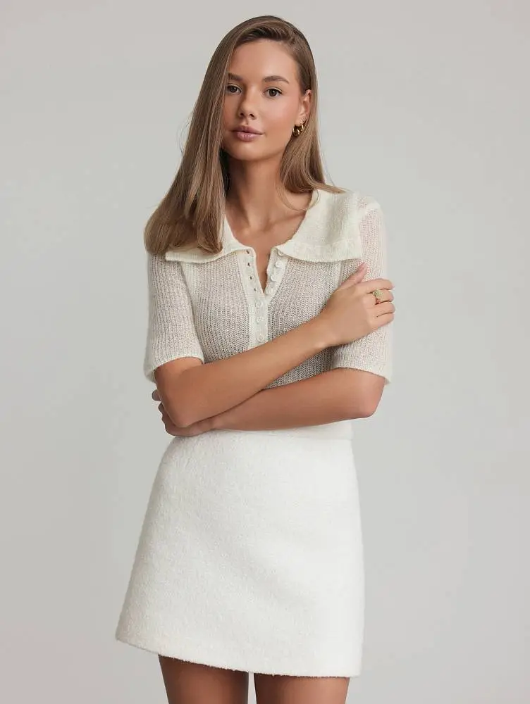 Джемпер (onesize (42-46RU), молочный). Изображение № 4