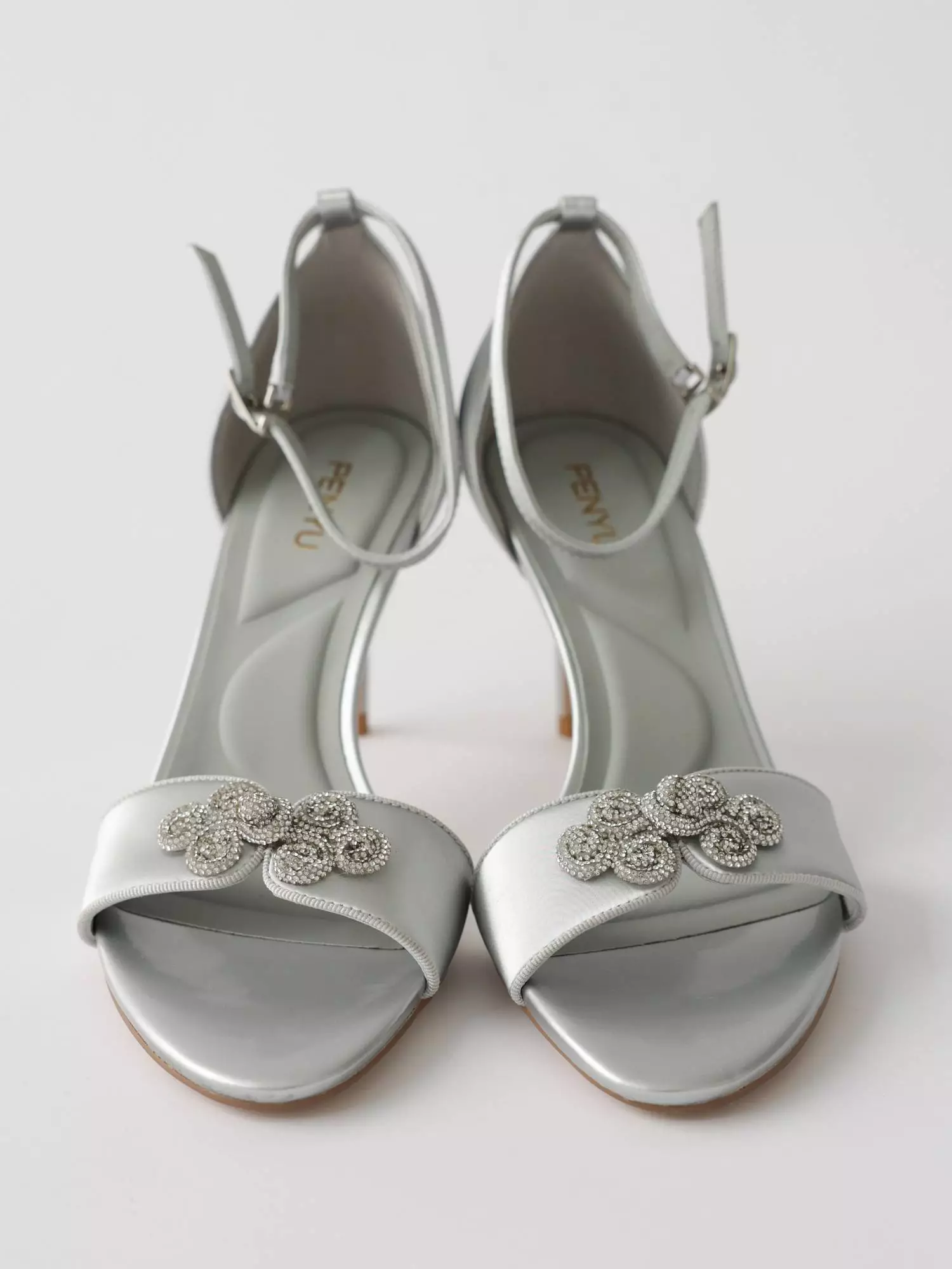 Босоножки (39, серебристый). Избражение № 1