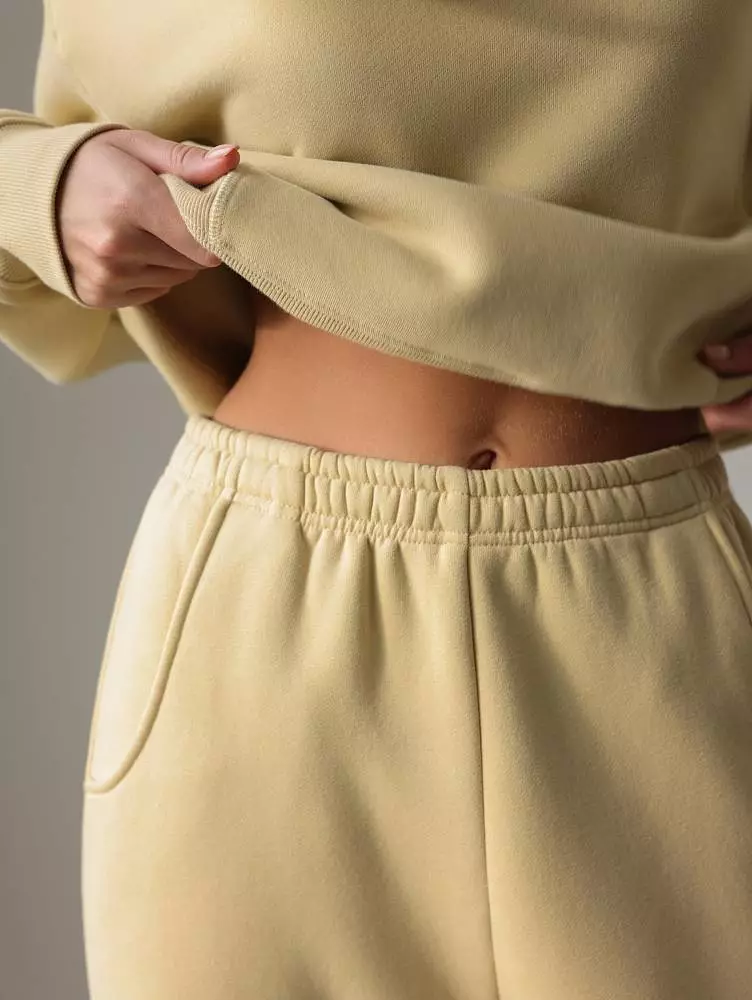 Брюки (M (44RU), жёлтая пастель). Изображение № 4