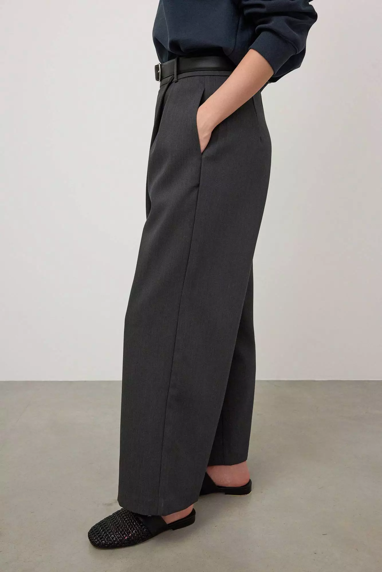 Брюки (S (42RU) серый). Избражение № 2