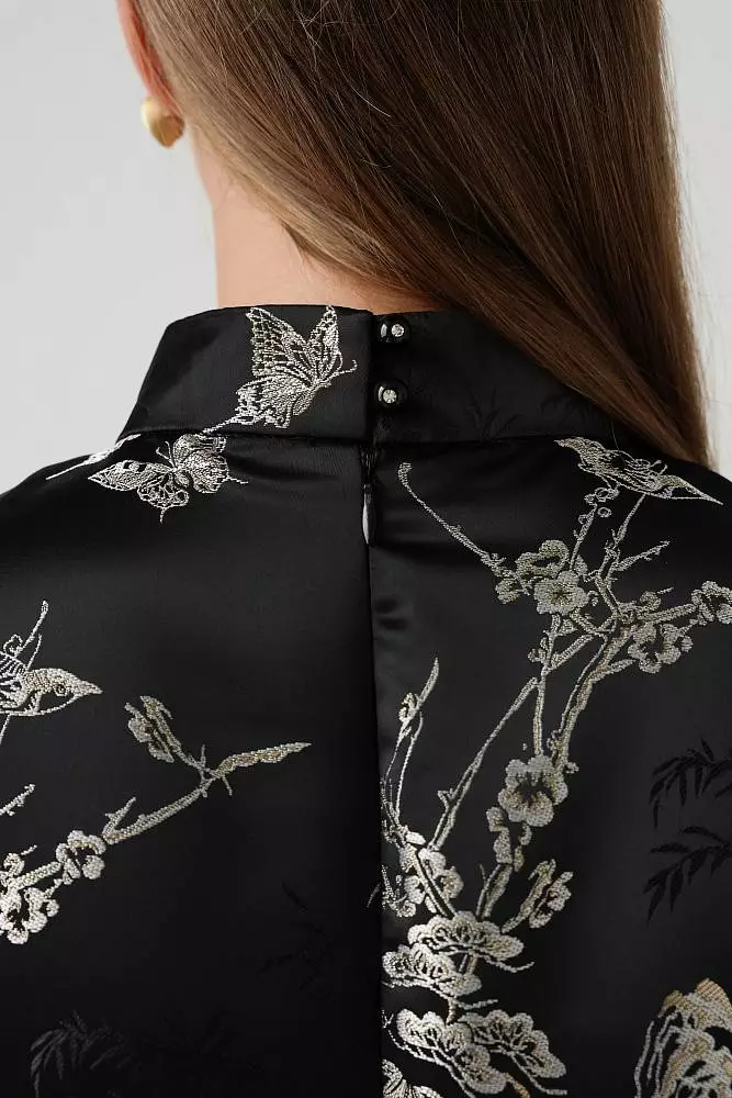 Платье (M (42RU), чёрный). Изображение № 7