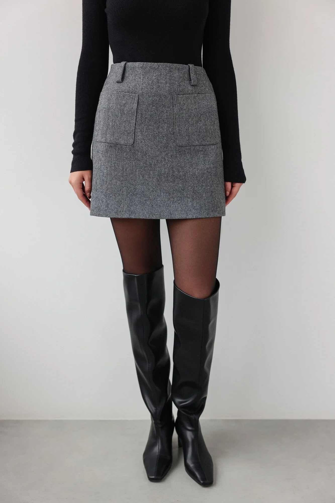 Юбка (S (42RU), серый). Избражение № 2