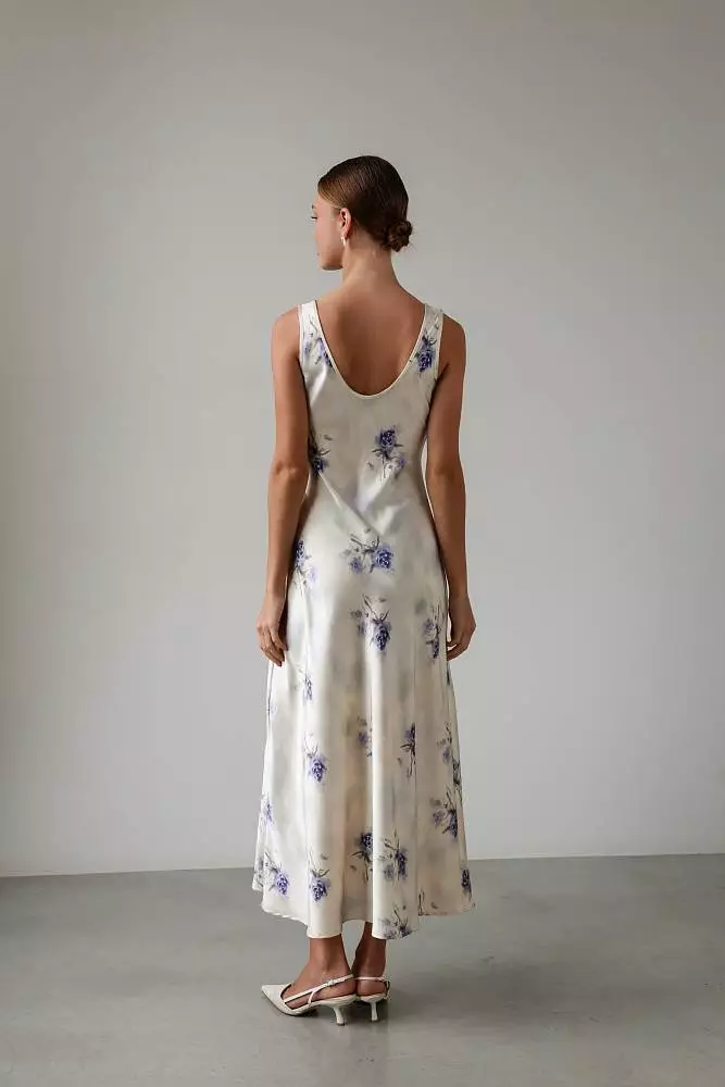 Платье (S (42RU) светло-бежевый). Изображение № 6