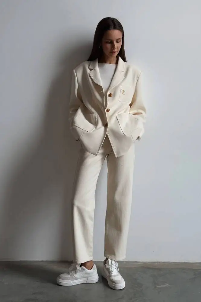 кроссовки (36, белый). Изображение № 2