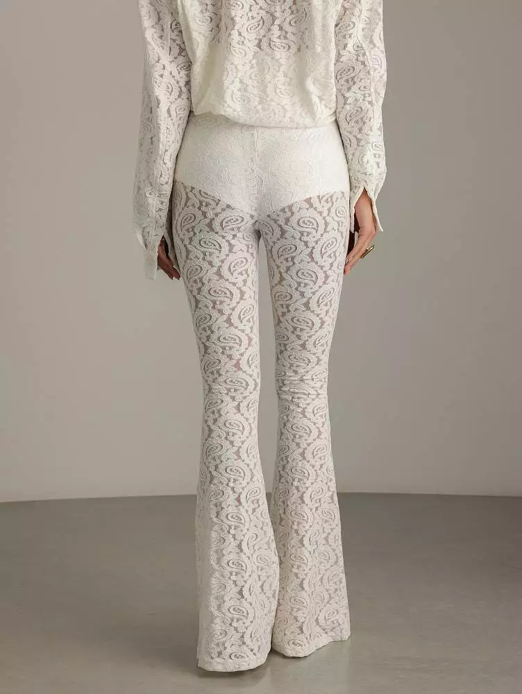 Брюки (L (46RU), молочный). Изображение № 6