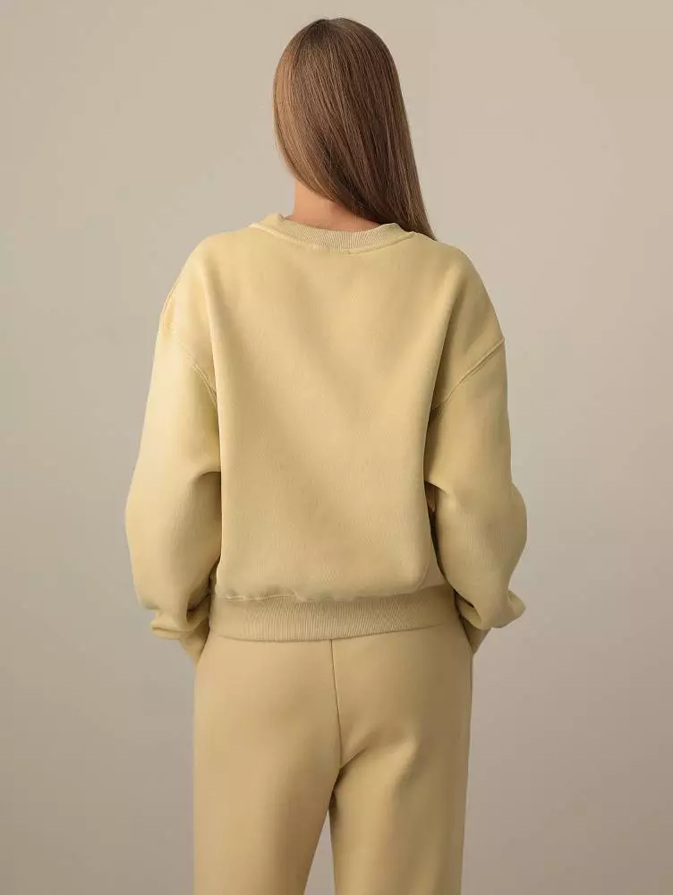 Свитшот (onesize (40-44RU), жёлтая пастель). Изображение № 4