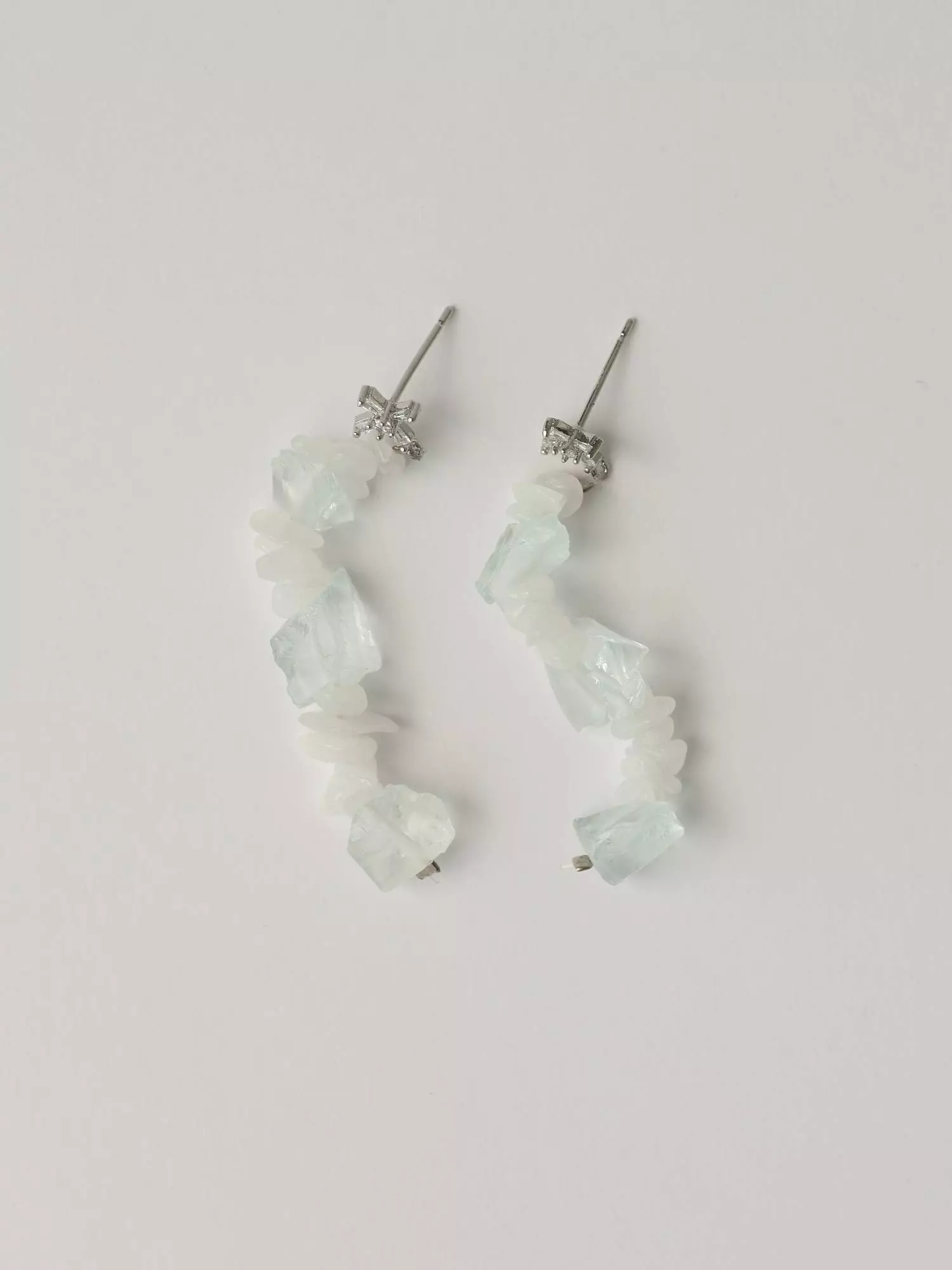 Серьги (бледно-голубой). Избражение № 1