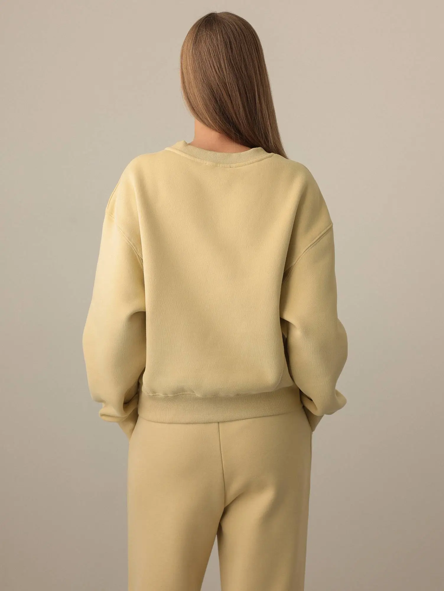 Свитшот (onesize (40-44RU), жёлтая пастель). Избражение № 4