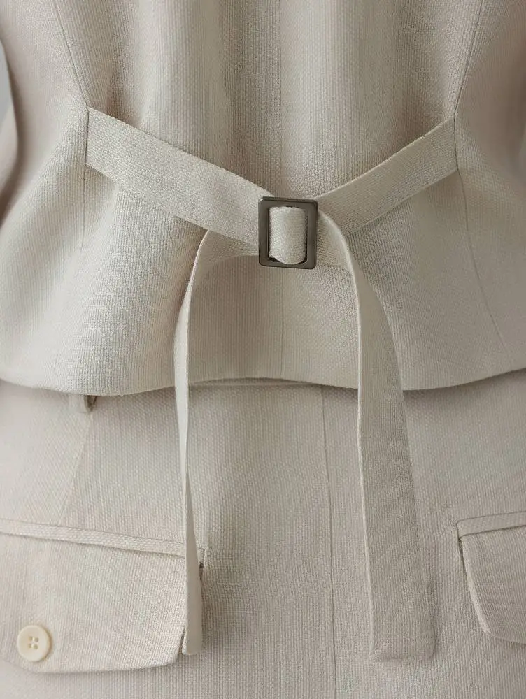 Жилет (L (46RU), светло-бежевый). Изображение № 5