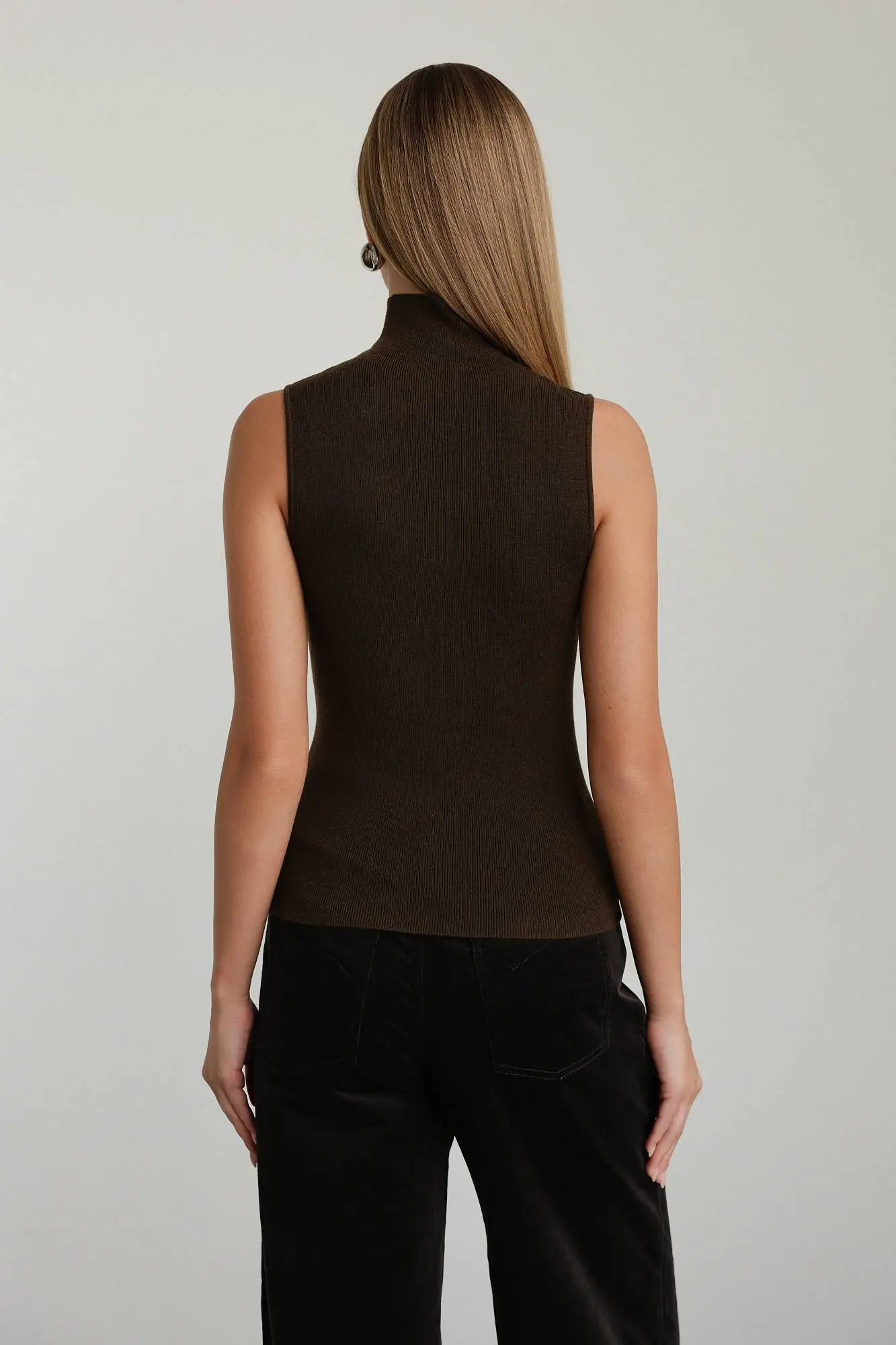 Топ (onesize (40-44RU), коричневый). Избражение № 4