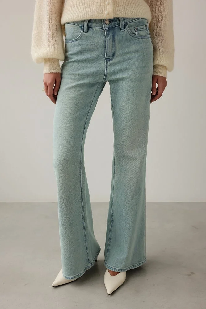 Джинсы (L (46RU), светло-голубой). Изображение № 2