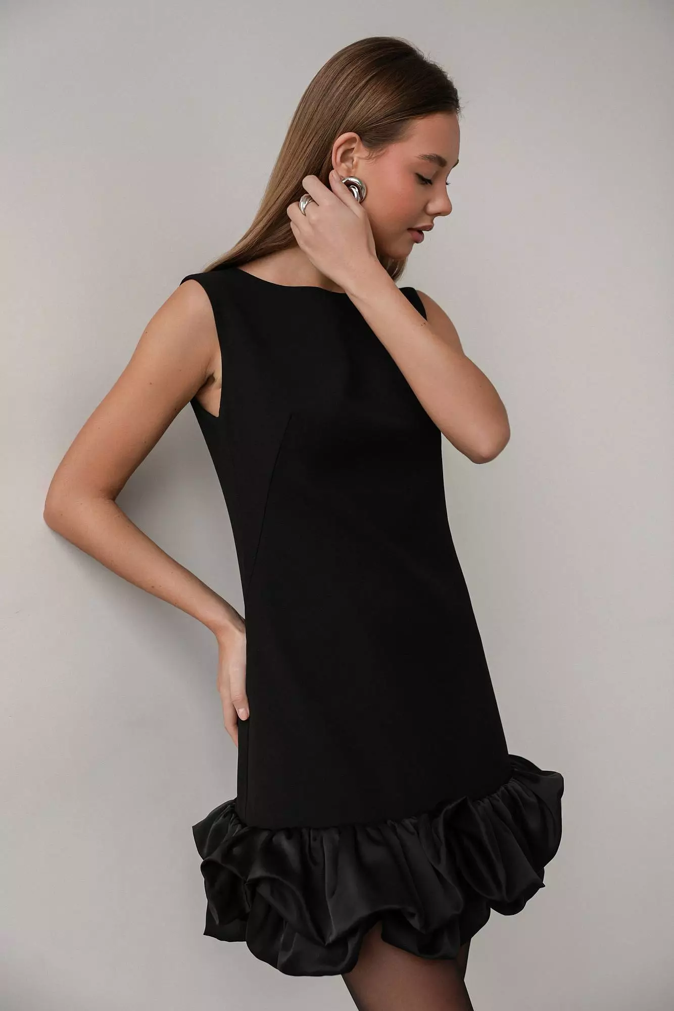 Платье (S (42RU), чёрный). Избражение № 2