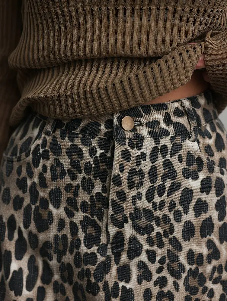 Юбка (L (46), светло-коричневый). Изображение № 4