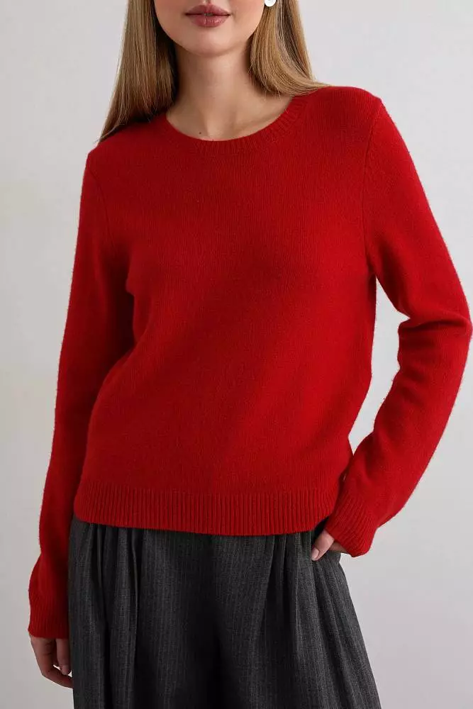 Джемпер (onesize (42-46RU), красный). Изображение № 2