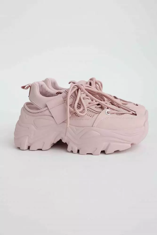 кроссовки (37, пудровый). Изображение № 1