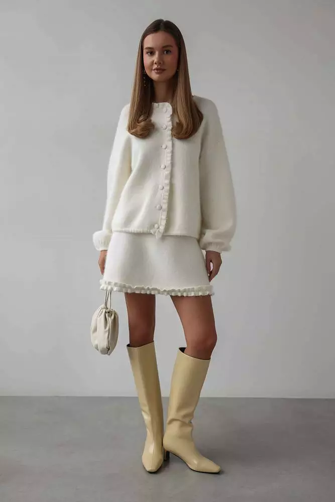 Кардиган (onesize (42-46RU), молочный). Изображение № 3