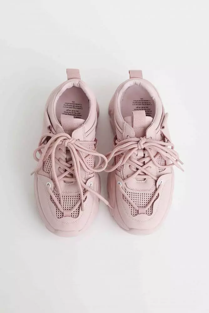 кроссовки (37, пудровый). Изображение № 2