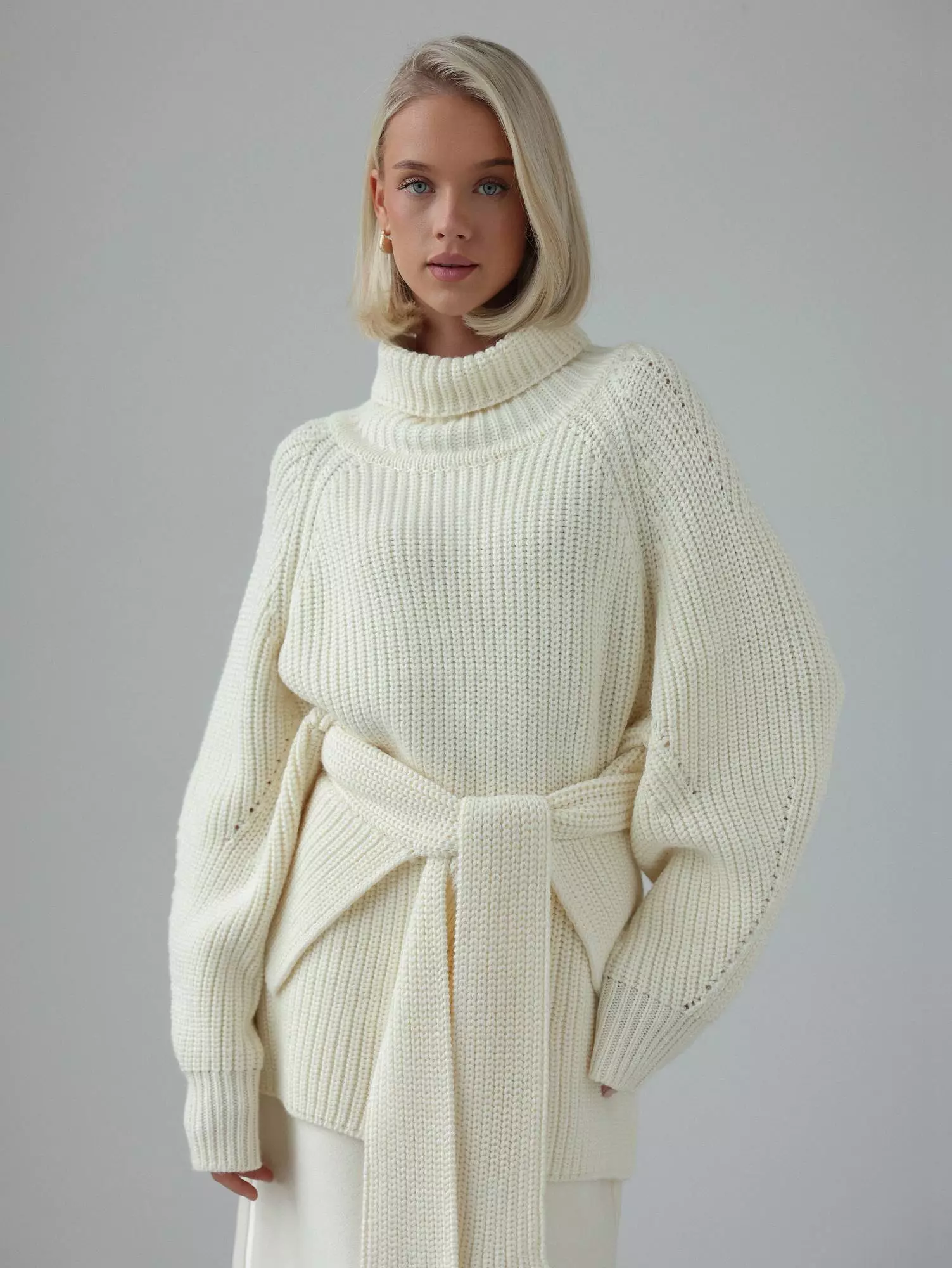 Свитер (onesize (42-46RU), молочный). Избражение № 1