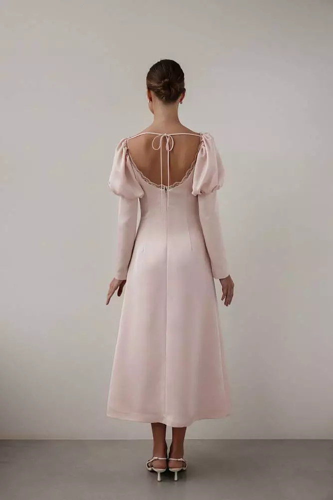 Платье (S (42RU), нежно-розовый). Изображение № 5