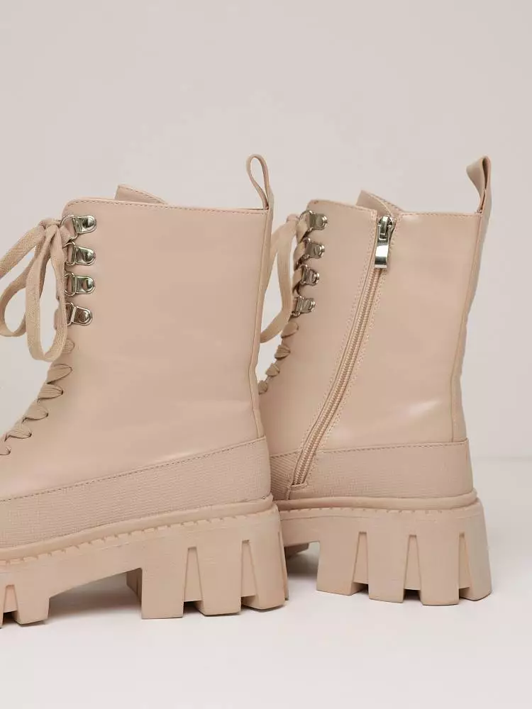 Ботинки (38 бежевый). Изображение № 4