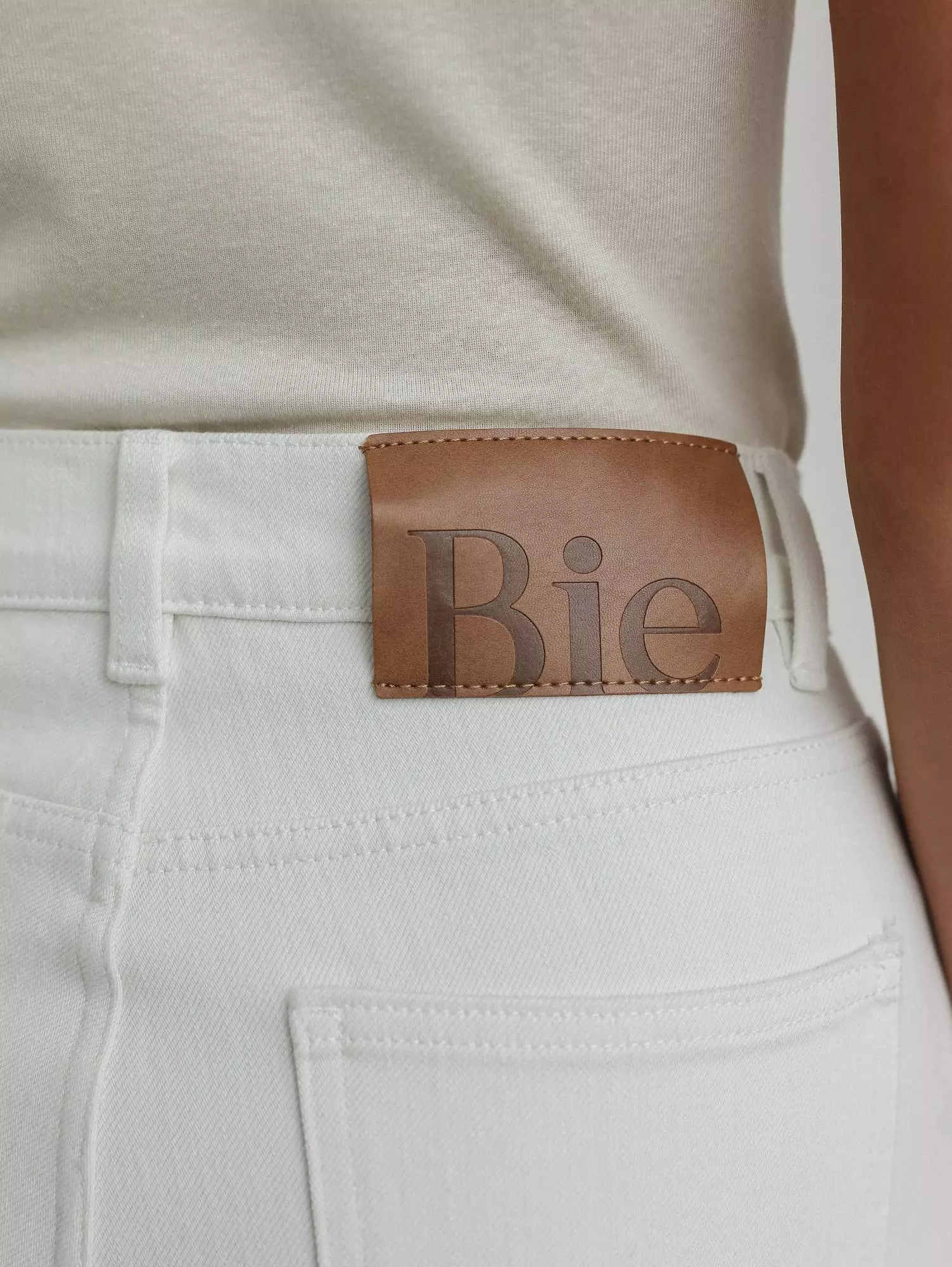 Джинсы (L (46RU), слоновая кость). Избражение № 5