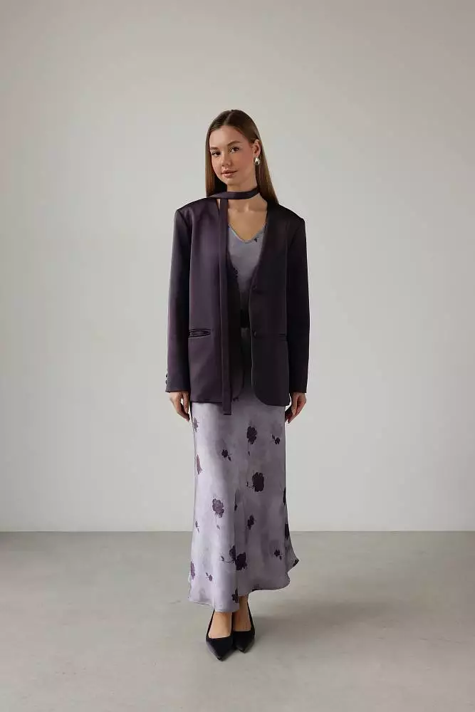 Пиджак (onesize (42-46RU) сливовый). Изображение № 1