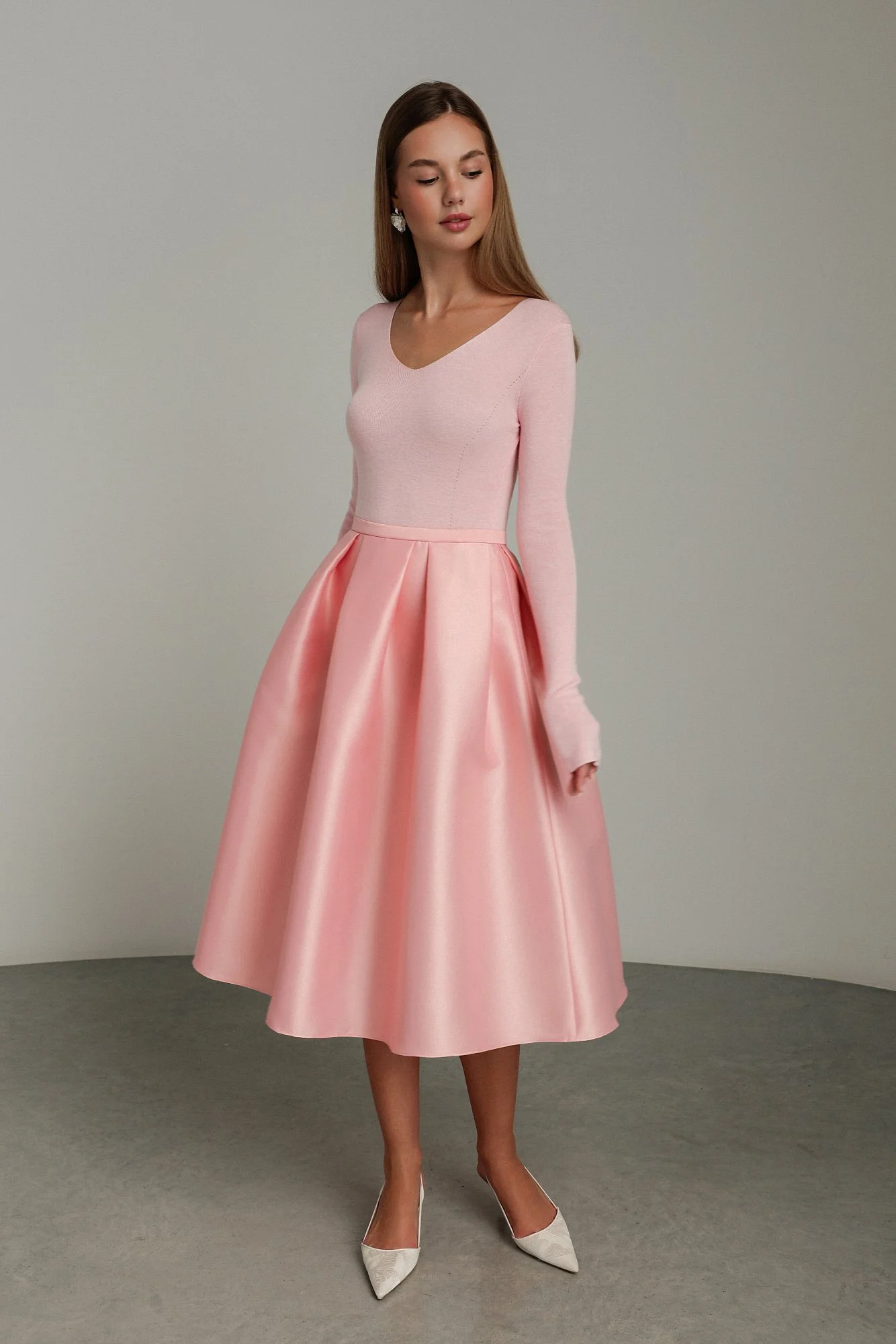 Джемпер (M (44RU), нежно-розовый). Избражение № 2