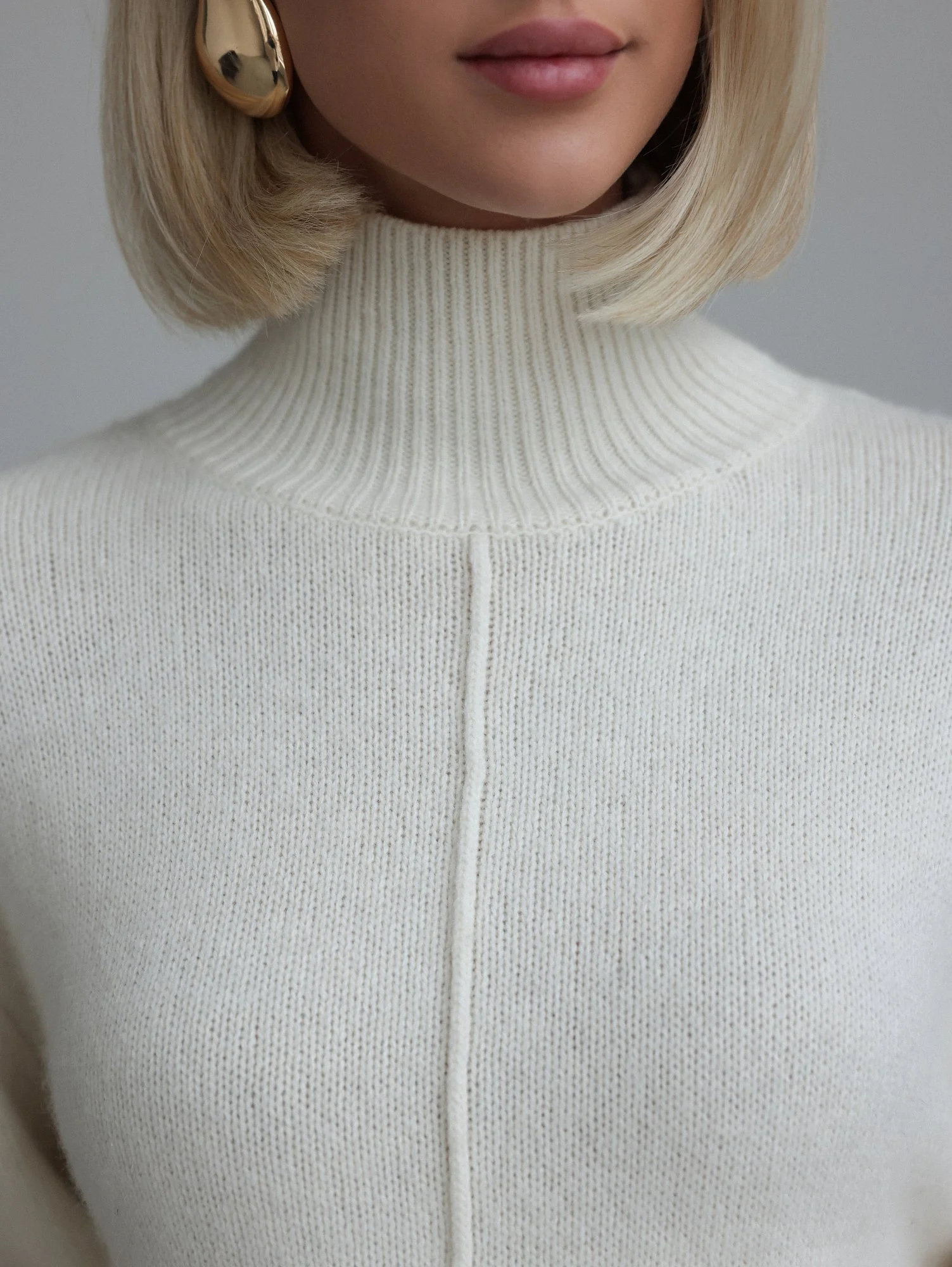 Свитер (onesize (42-46RU), молочный). Избражение № 4