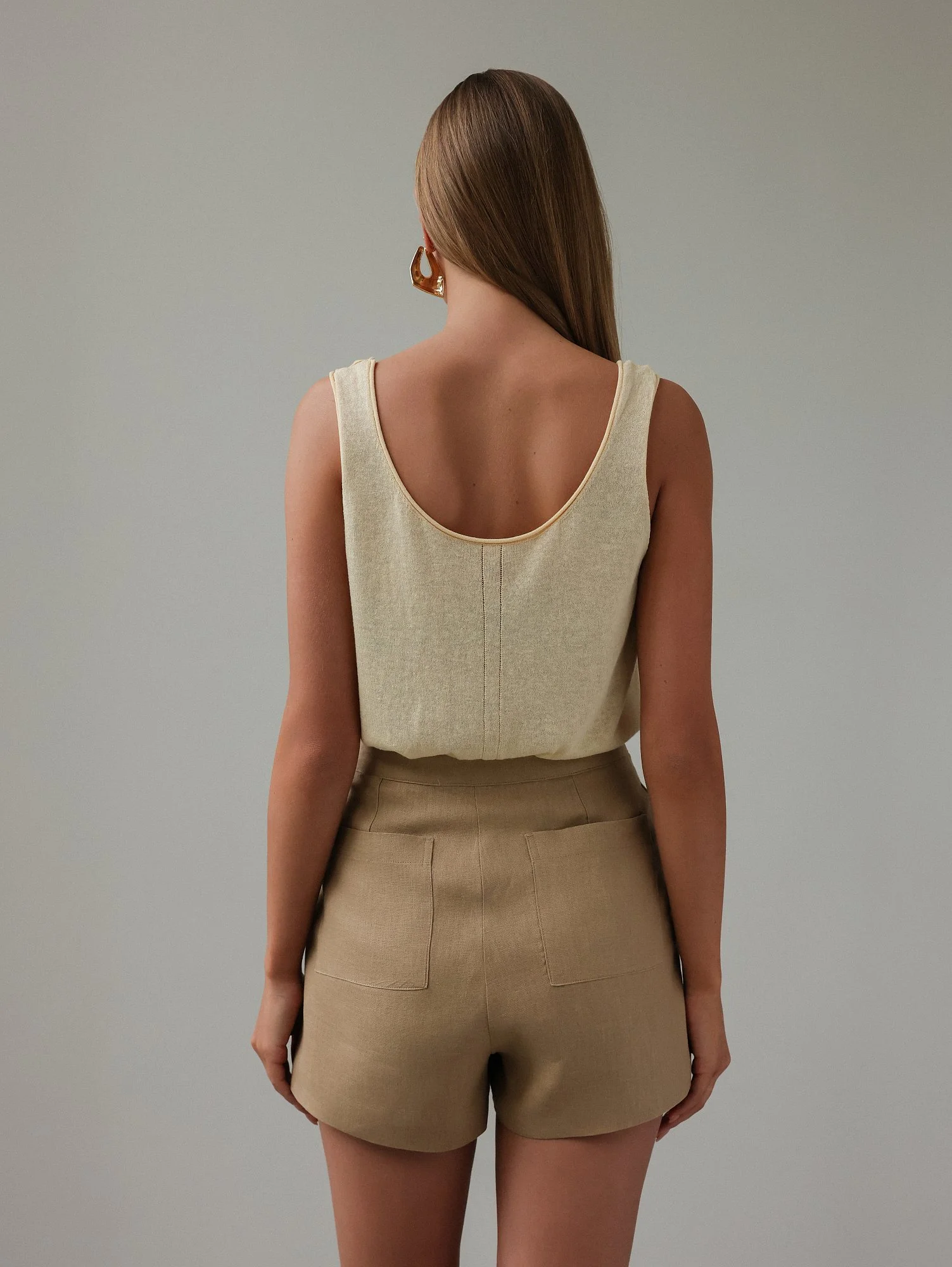 Топ (M (44RU), бледно-жёлтый). Избражение № 4