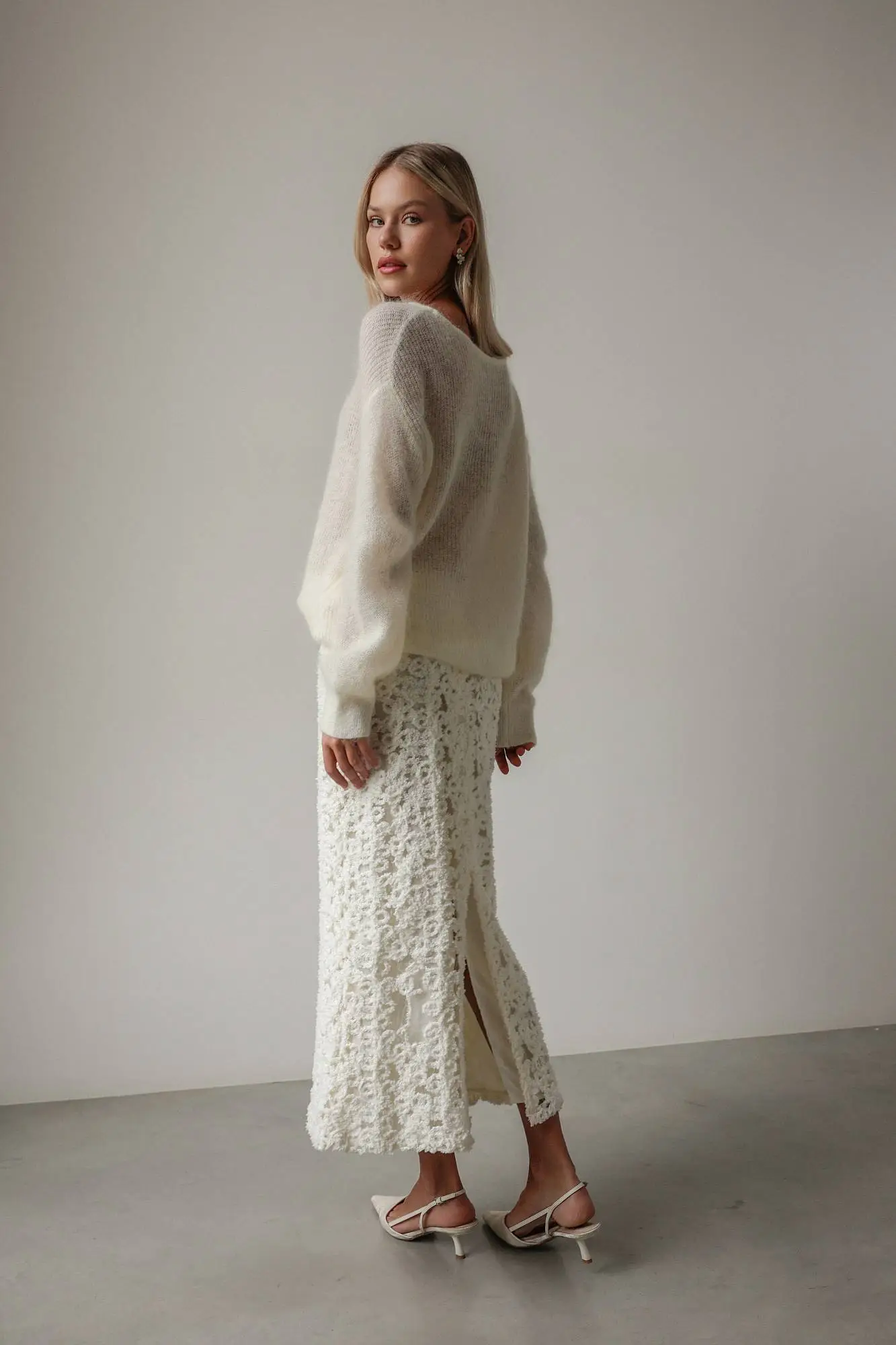 Юбка (M (44RU), молочный). Избражение № 4